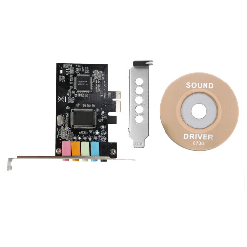 Scheda audio PCIe 5.1 per PC con elevate prestazioni Direct Sound 2