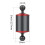 2X Diâmetro 60mm Fibra de Carbono Flutuante Braço Aquático 5 polegadas, Vermelho 4