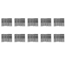6 mm T30-hode 50 mm lange magnetiske Torx-skrutrekkerbits 10 stk.