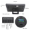 Digital Wall Clock LCD Number Time Temperature Calendar Alarm Silver 4