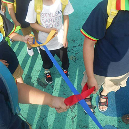 Kinder-Laufseile für Schulkinder im Freien, bunte Griffe 2