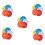 10Pack Flat Disc Markers Football Speed Agility Training Markers 1