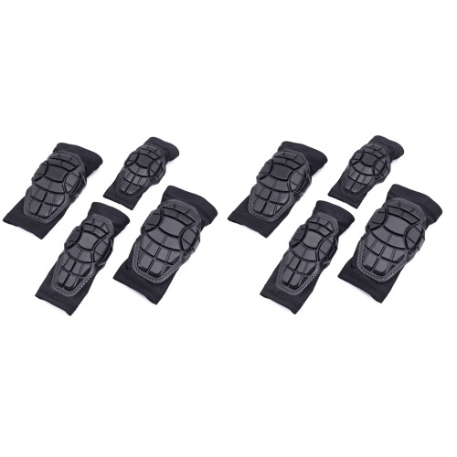 Children Protective Gear Set Soft Kid Elbow Pads Knee Pads,S