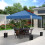 3mx3m Outdoor Pop-Up Canopy Tent With Sandbags 5
