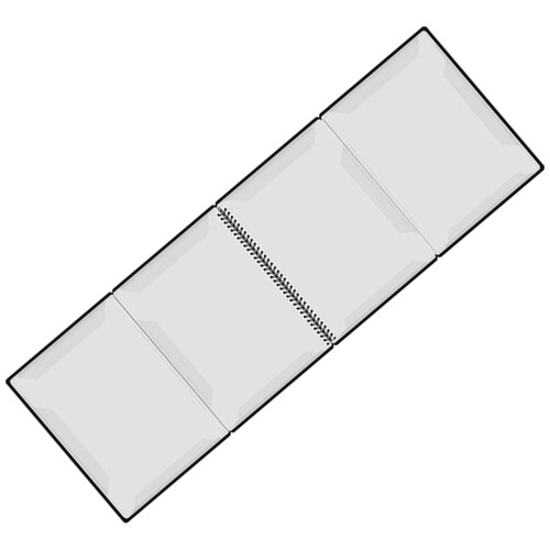3X Notmappar Notställstillbehör Notpärm 1