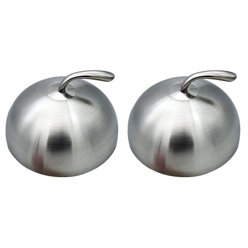 1Pcs 24cm Edelstahl Steak Abdeckung Teppanyaki Dome Gericht Deckel Hause