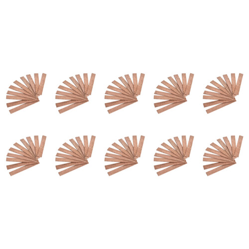 10 Pcs Clarinet Joint Cork Sheet Replacement Kit,9.1X1.3X0.2Cm