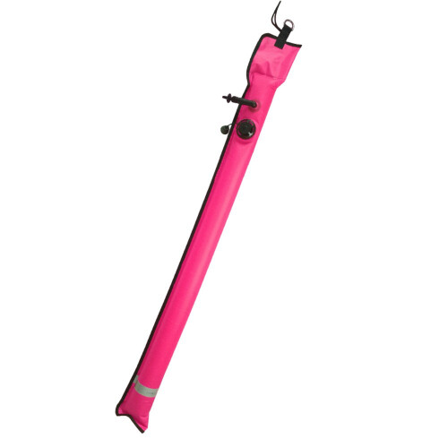 1M Scuba Diving Aufblasbare Float Signal Tube Wurst, Rot 2