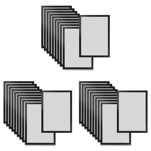 10PCS A5 Magnetic Diamond Art Frames, Frames Black
