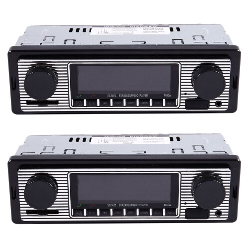 Ραδιόφωνο αυτοκινήτου Bluetooth Vintage MP3 Player Στερεοφωνικό