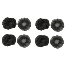 200 Pcs Schwarz Einweg Mikrofon Abdeckungen Anti-Splash Staub-Proof