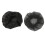 200 Pcs Schwarz Einweg Mikrofon Abdeckungen Anti-Splash Staub-Proof 3