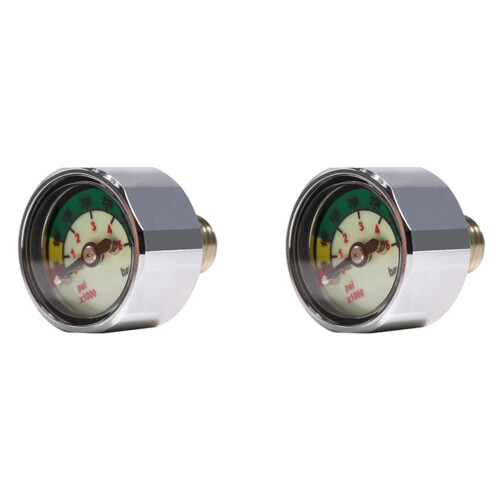 Duikflesdrukmeter 7/16 inch-20 UNF schroefdraad