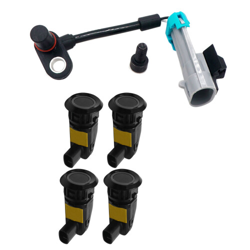1 Pcs Front Left/Right ABS Sensor & 4 Pcs Pdc Sensors Radars for