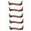 Spalliera per violino regolabile professionale 4/4 full size 1