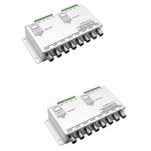 8-Kanal UTP 720P/1080P HD Passiver Video Balun Transceiver, BNC auf Cat5/5E