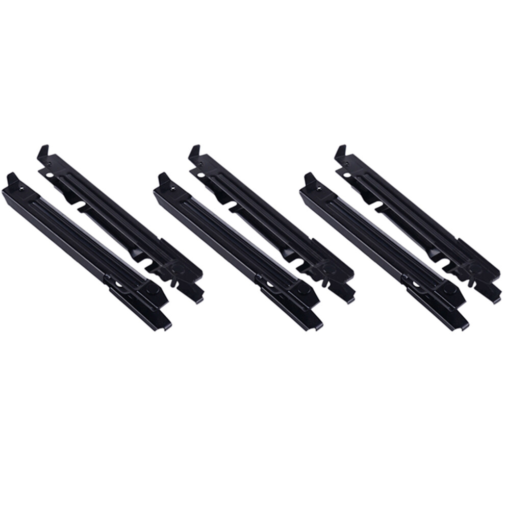 6Pcs Front Bumper Bracket End For W203 C-Class 2038801114 4853004685393