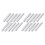 20 τεμάχια δίχτυα ψαρέματος PVA Micro-Mesh 5M Refill 25mm Ταΐστρα ψαρέματος 1
