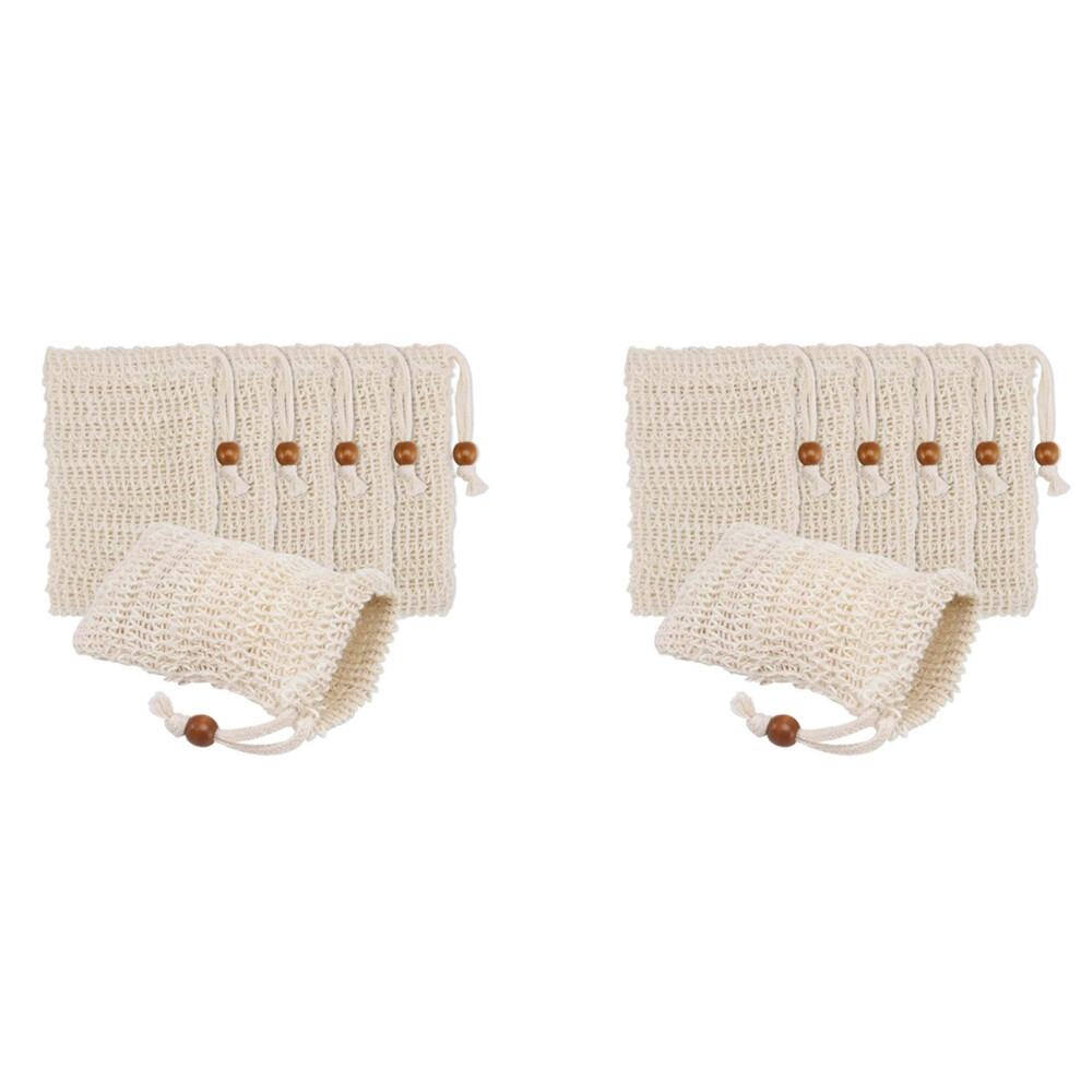 80 Pack Soap Exfoliating Bags,with Drawstring for Bath & Shower Use-image-OPC-PHTNZ9R-NEW