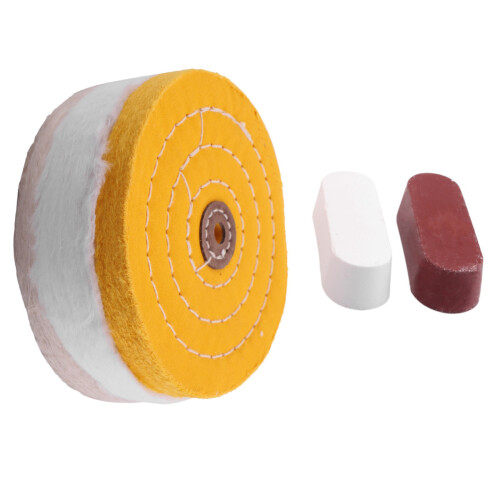 10Pcs 6 Inch Buffing Polishing Wheels for Bench Grinder 1