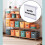 100Pcs Clear Plastic Label Holders for Wire Shelf Retail Price Label 6