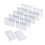 100Pcs Clear Plastic Label Holders for Wire Shelf Retail Price Label 2