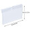 100Pcs Clear Plastic Label Holders for Wire Shelf Retail Price Label 7