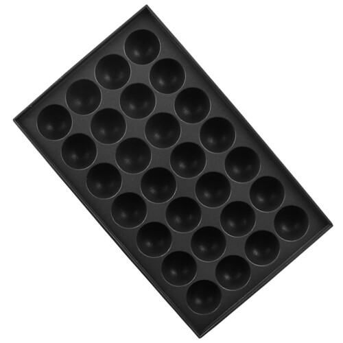 28 τρύπες 4cm Takoyaki Hot Plate Αντικολλητικές πλάκες αλουμινίου Takoyaki 1
