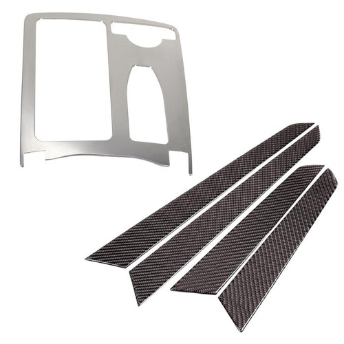 Auto Carbon Fiber Innen Tür Panel Abdeckung Trim für C 1