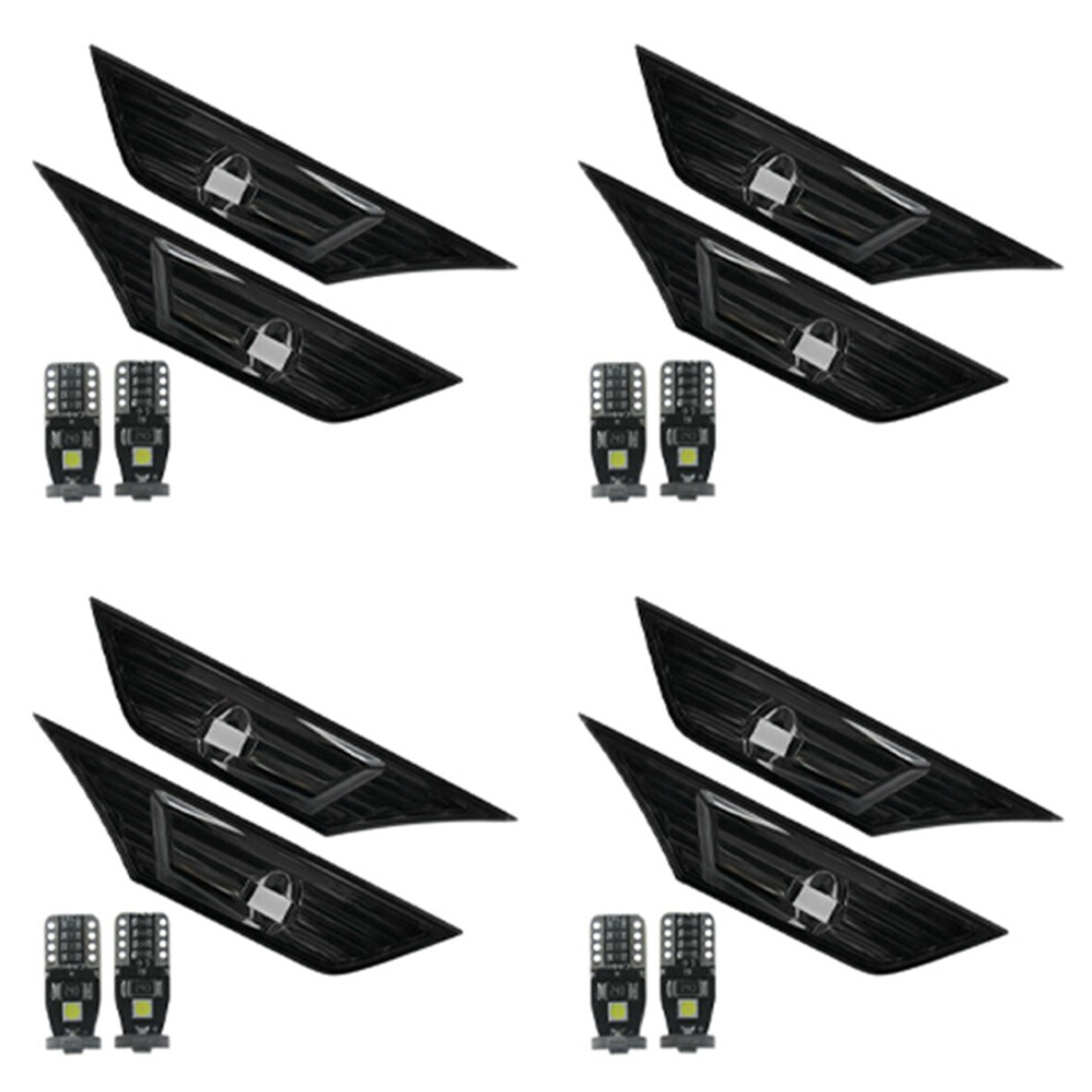 3X Smoke Tinted Lens Side Marker Lamp For Jdm Light 4853004605391