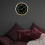 2X 12 Inch Round Large Luminous Wall Clock Glow in the Dark -Silver 7