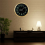 2X 12 Inch Round Large Luminous Wall Clock Glow in the Dark -Silver 6
