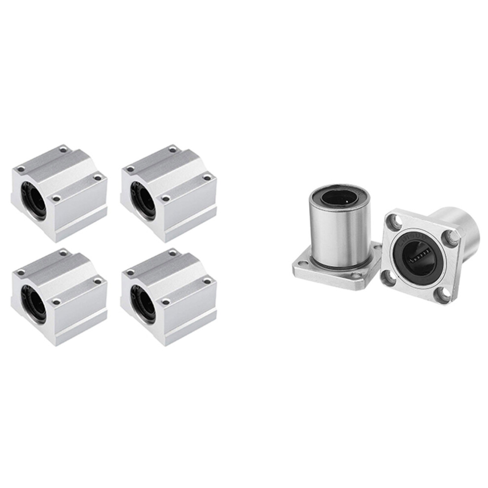 Flange Linear Motion Bushing Ball Bearing 16Mmx28mmx37mm ( 2 Pcs) 4853004617646