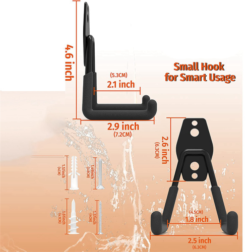 Garage Hooks Heavy Duty 8PC, Garage Storage Hooks 1