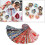 40 PCS Fabric Quilting Strips DIY Sewing Craft 6.5X50cm 4