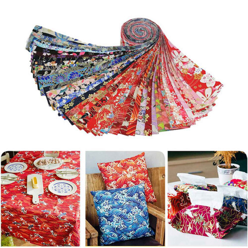 40 PCS Fabric Quilting Strips DIY Sewing Craft 6.5X50cm 2