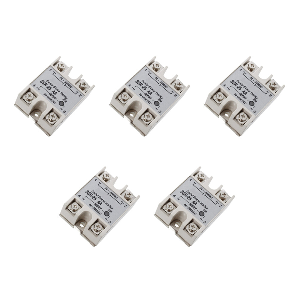 Ssr-25Aa 80-250V 25A Machinery Control Ac Solid Module State Relays 4853004619251