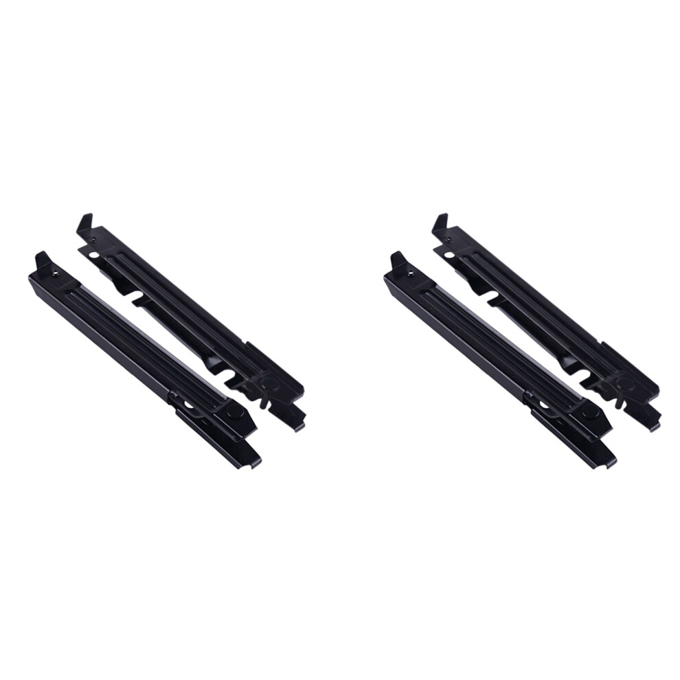2Pcs Front Bumper Bracket End For W203 C-Class 2038801114 4851216626302