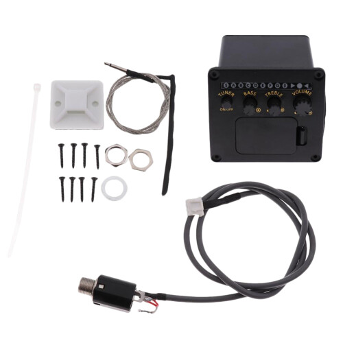 Uk-300T Προενισχυτής Ukulele Piezo Pickup 2-Band Equalizer 1