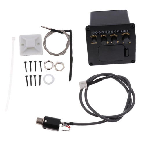 Uk-300T Προενισχυτής Ukulele Piezo Pickup 2-Band Equalizer 2