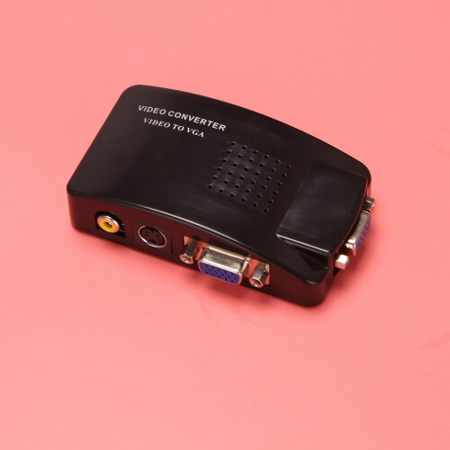 Adaptor AV la VGA Convertor VGA PC Convertor Compozit Switch Box 2