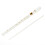 Students Creamy White Plastic 8 Holes Flute Recorder w Cleaning Stick 4