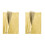 Guld silkepapir, 100 ark metallisk 1
