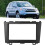 Rama panelu radia samochodowego 2 Din DVD Stereo do modeli 07-10 4