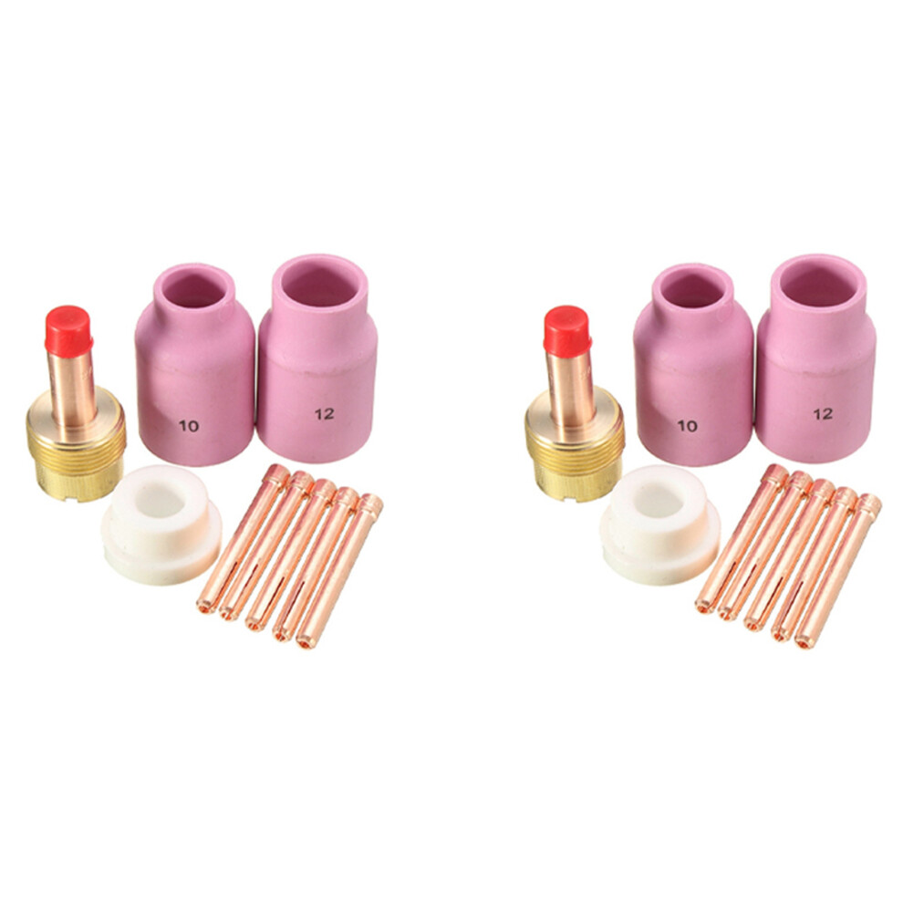 Photos - Power Tool Accessory 9Pcs TIG Welding Torch Gas Lens &Cup for WP17 WP18 WP26 Collet Bodies