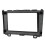 Rama panelu radia samochodowego 2 Din DVD Stereo do modeli 07-10 2