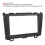 Rama panelu radia samochodowego 2 Din DVD Stereo do modeli 07-10 6