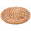 12Pcs/ Drink Coasters Set Round Tableware Rattan Weave Diameter 8Cm 6
