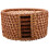 12Pcs/ Drink Coasters Set Round Tableware Rattan Weave Diameter 8Cm 2
