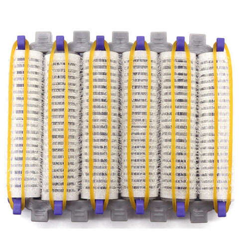 Grote 24-delige salon nylon klittenband haarrollers set haarpermanent 2